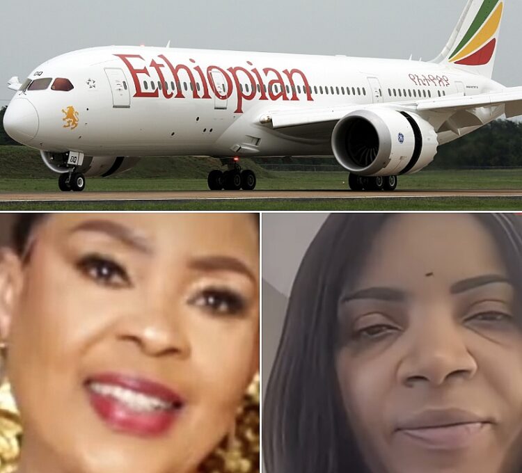 Family Kicks As Nigerian Mum Dies Onboard US-Bound Ethiopian Airlines Flight Under Mysterious Circum...