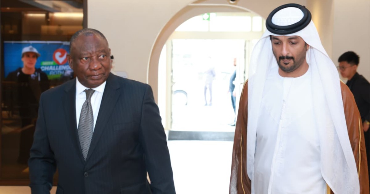 Ramaphosa in UAE for investment talks amid US concern over BRICS alliance