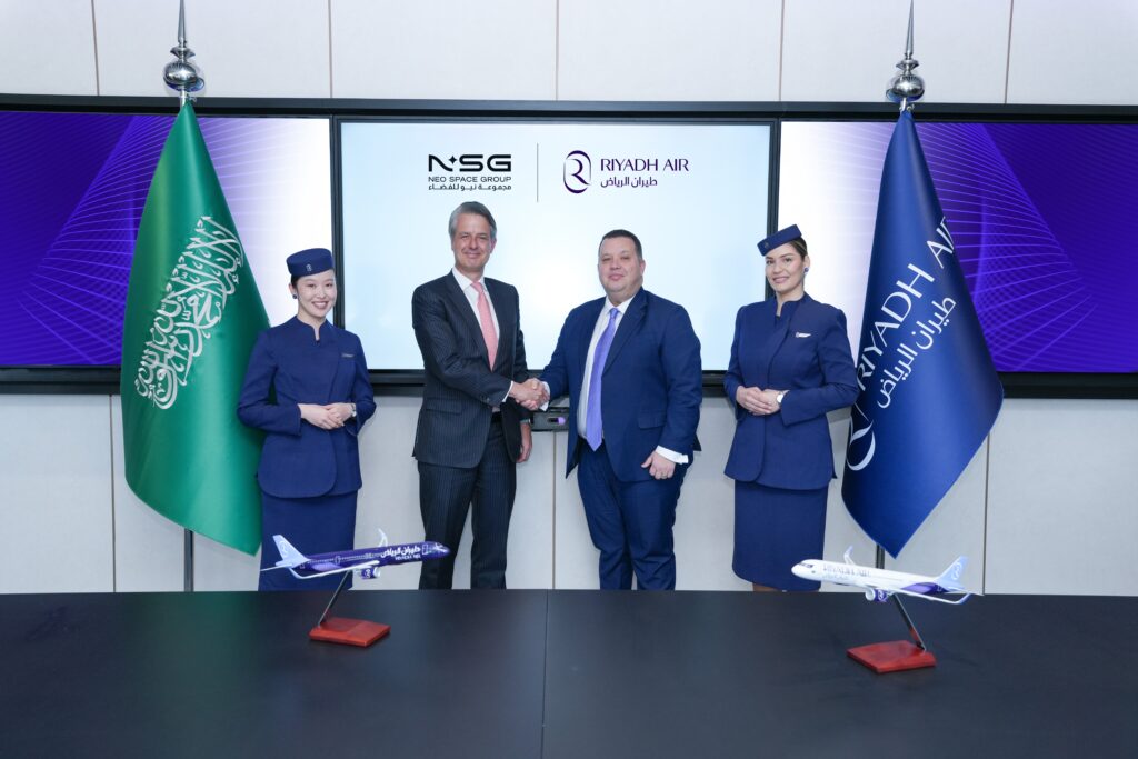 Riyadh Air to equip all A321s with NSG Skywaves connectivity