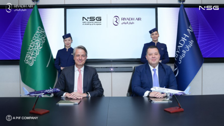 Riyadh Air selects NSG Skywaves for high-speed in-flight connectivity on A321 fleet