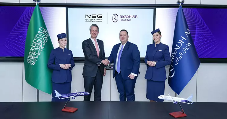 Riyadh Air partners with Neo Space Group on inflight connectivity