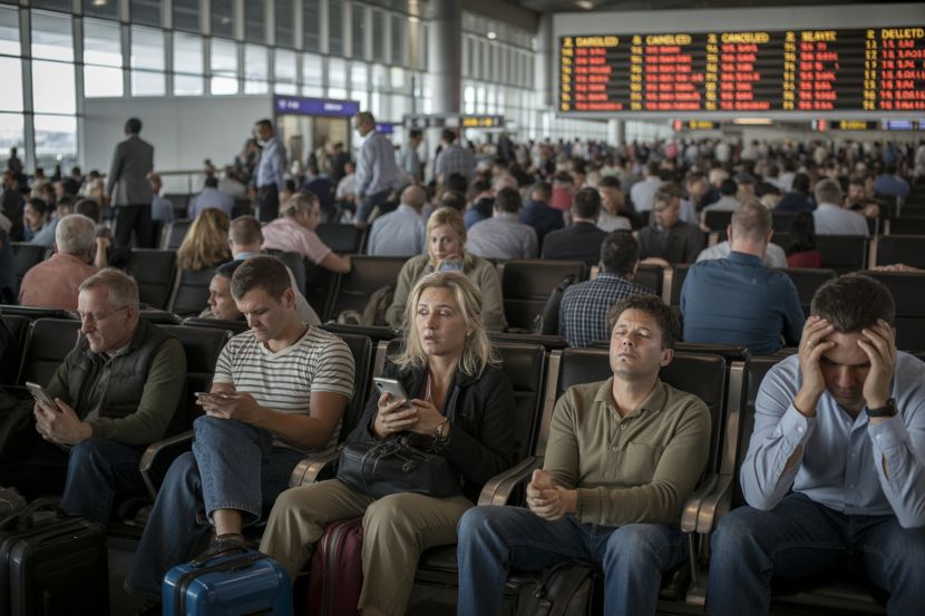 Malpensa, bologna, and naples airports face significant disruptions today with 226 flight delays and 12 cancellations. Here