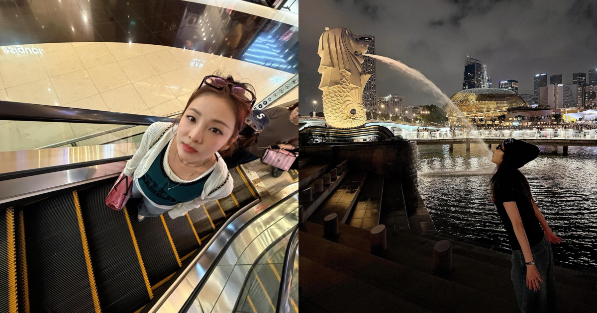 Chilli crab, VivoCity, zoo: K-pop star Sandara Park enjoys Singapore trip, Entertainment News