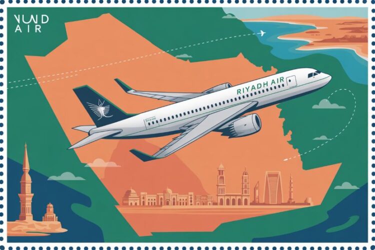 Saudi post launches commemorative stamp to celebrate riyadh air’s first flights