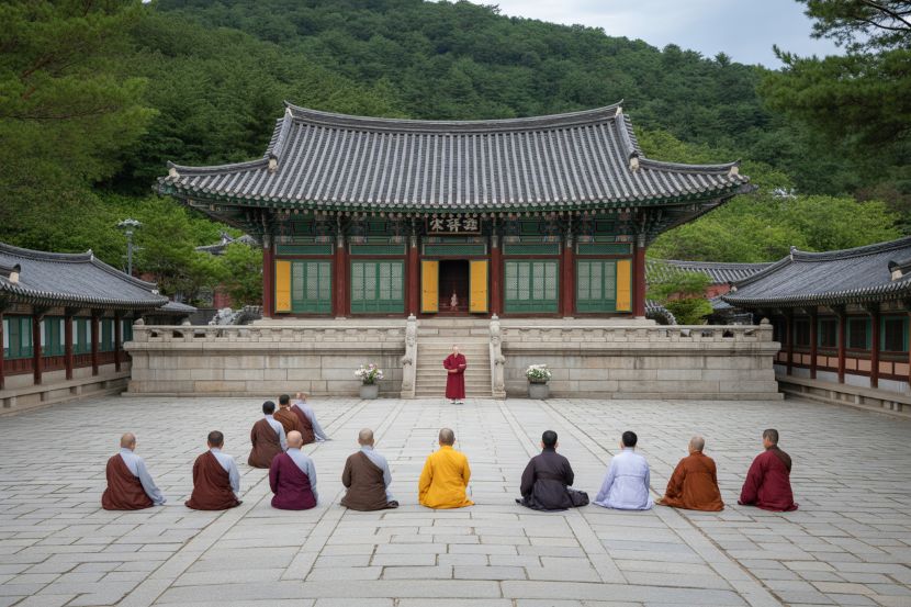 South korea’s temple stay programs soar with more than three lakh visitors