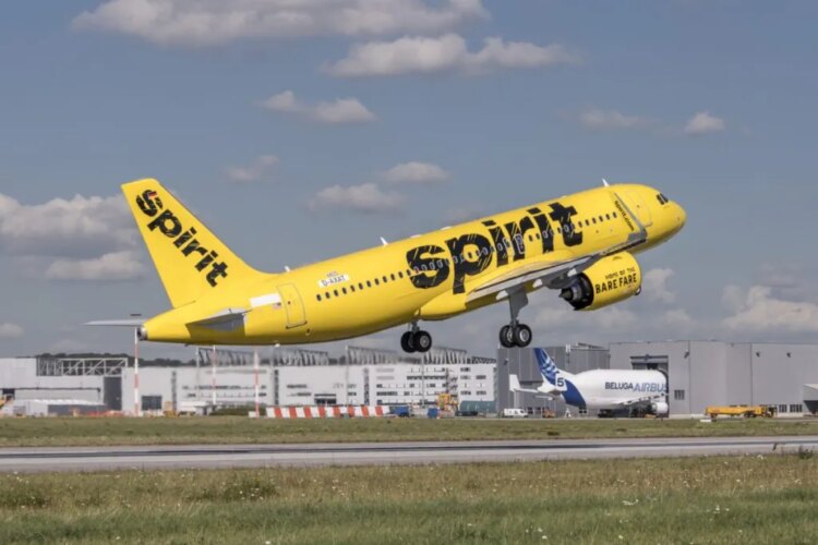 Spirit Airlines in Talks With Castlelake About Potential Takeover: Report