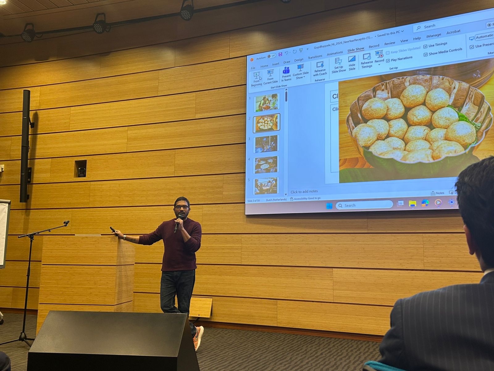 Telugu Culinary Tourism Spotlighted at NICCT New Year Reception in Netherlands