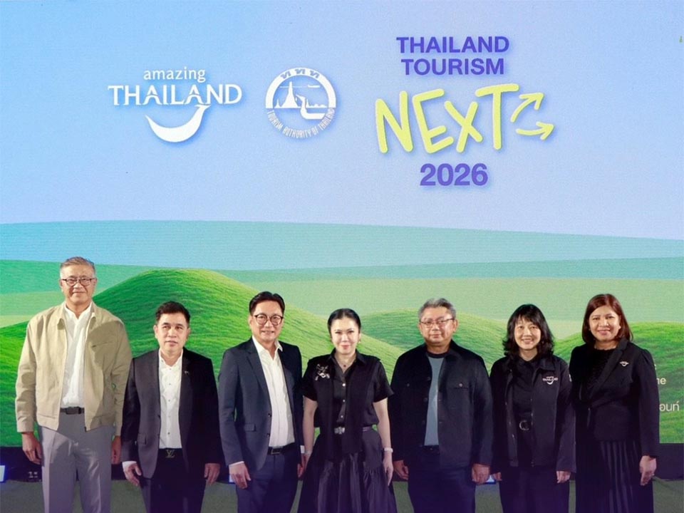 TAT targets up to 3 trillion baht in tourism revenue under ‘Thailand Tourism Next’ strategy for 2026