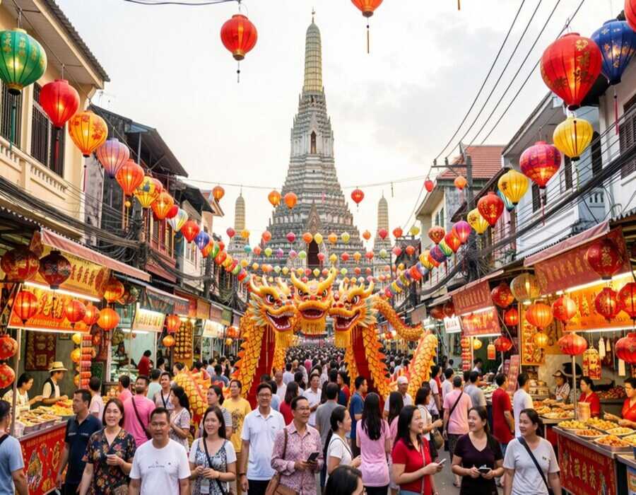 Thailand Gears Up for Unprecedented Over Forty One Billion Baht Tourism Revenue Surge as Chinese New...