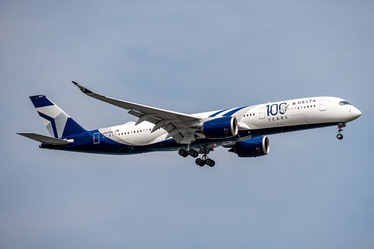 Delta Air Lines Centenary Airbus A350-900