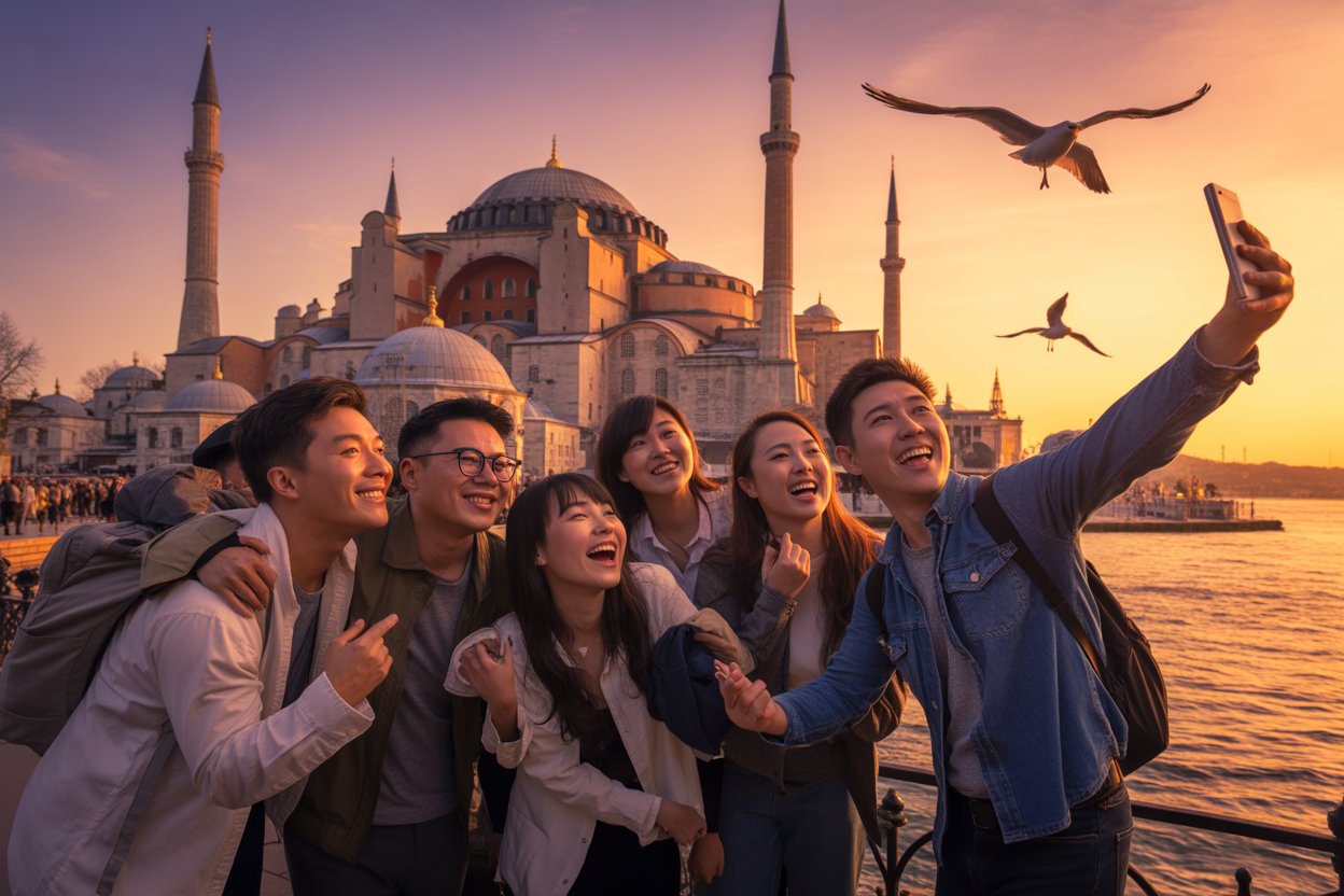 Türkiye’s New Visa-Free Policy: A New Era for Tourism as One Million Chinese Visitors Expected