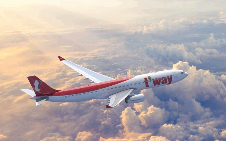 This photo shows a company aircraft / Courtesy of  T