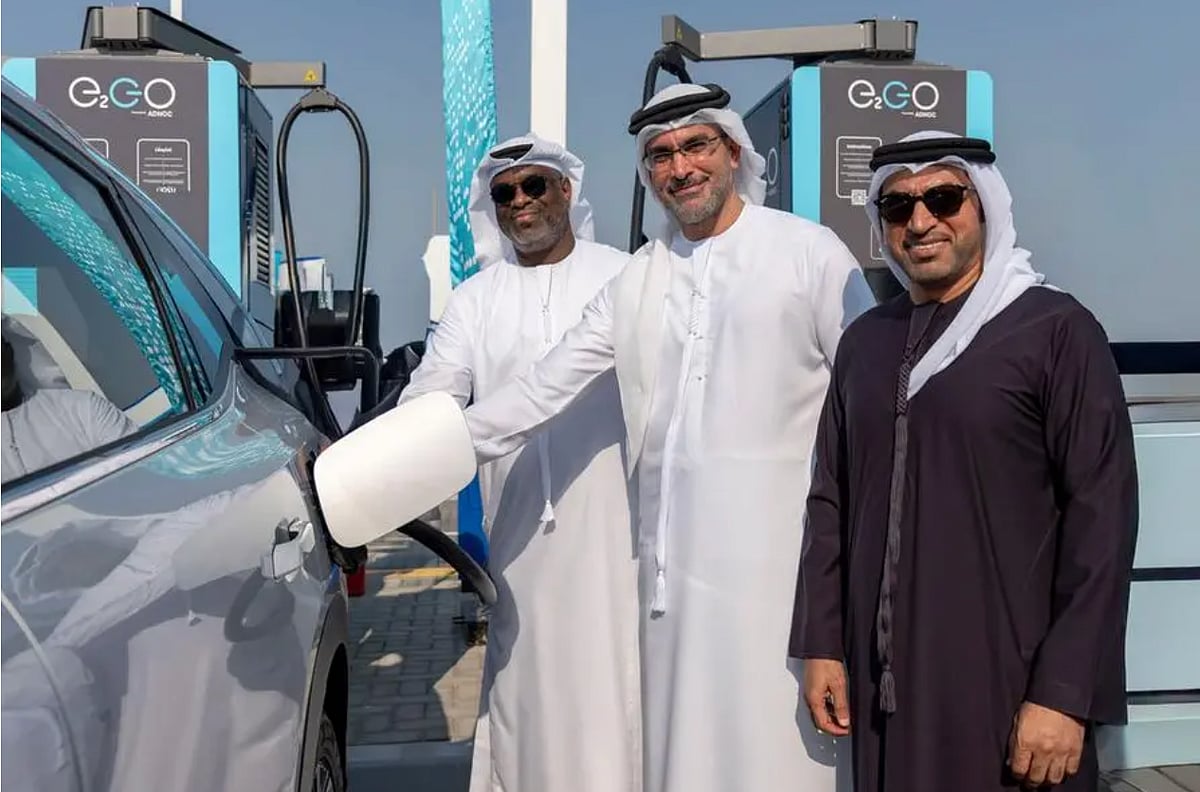 UAE Unveils One of the World's Largest Ultra-Fast EV Charging Hubs