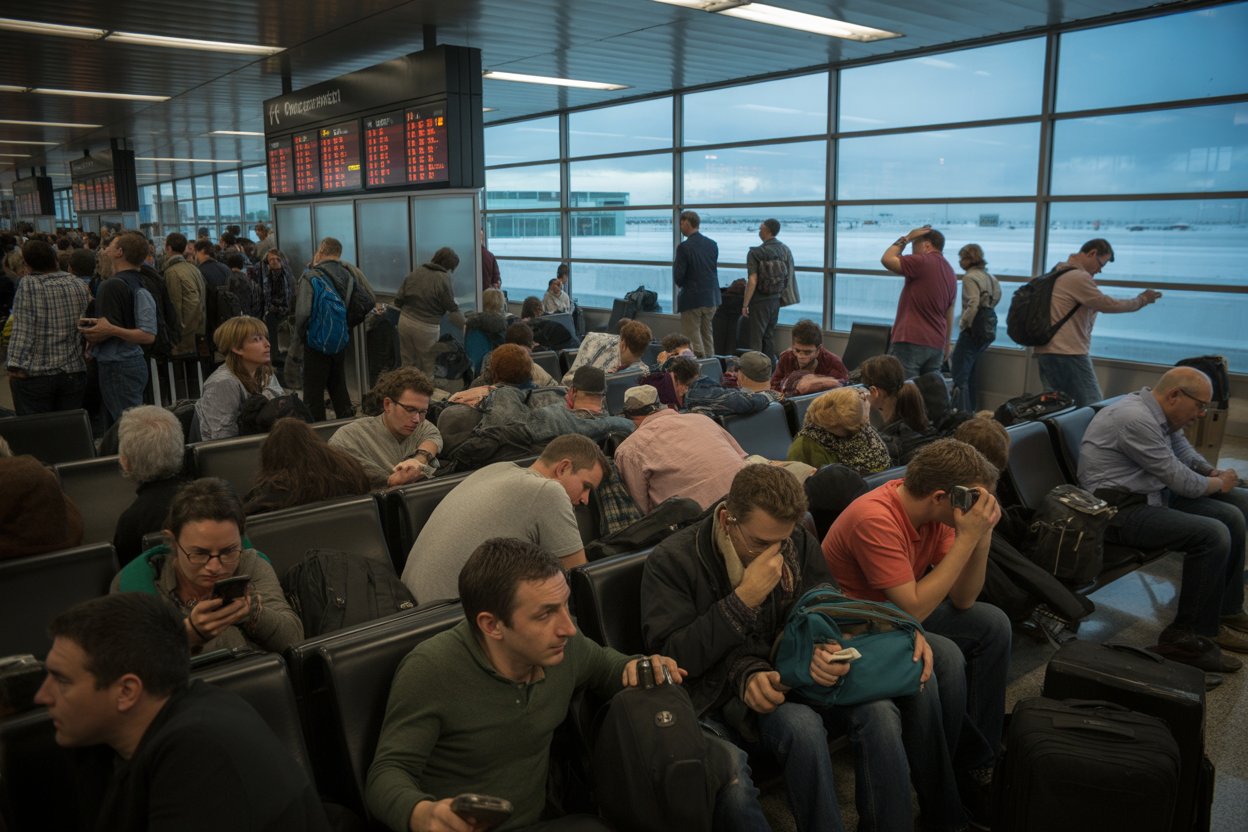 Uae faces travel disruptions as gulf air, flydubai, air france cancel over five key flights, stranding passengers across lahore, dhaka, bahrain, tehran, paris, and more key routes - new update