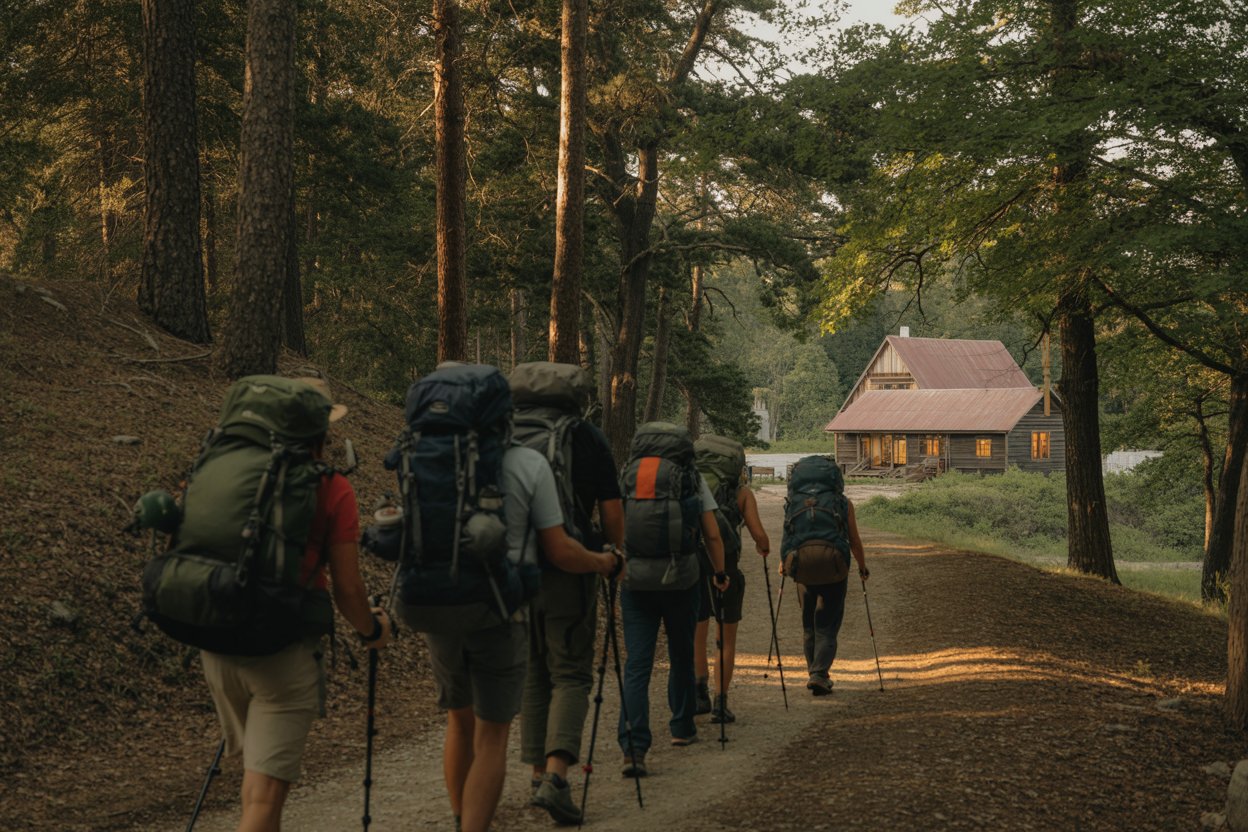 Americans,shifting to nature‑based travel choosing farm stays trails and outdoor destinations that prioritise rest wellness sustainability over urban tourism.