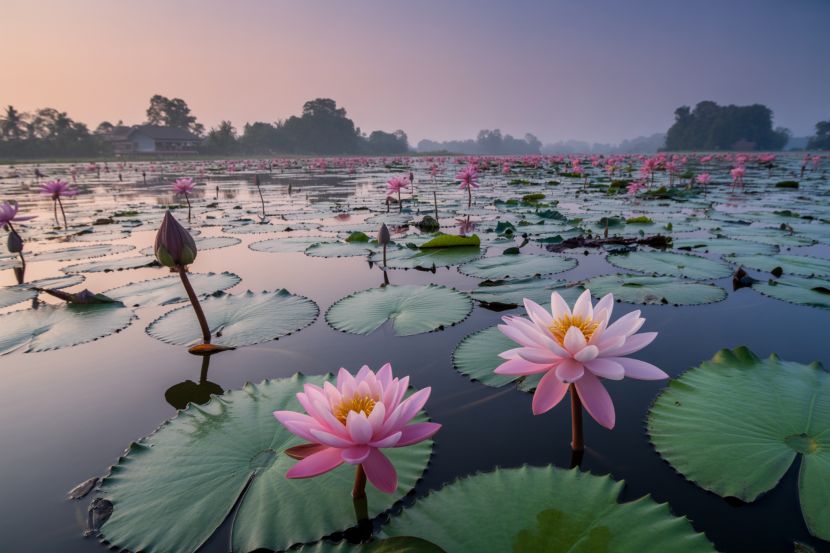 Experience the magic of udon thani’s red lotus sea