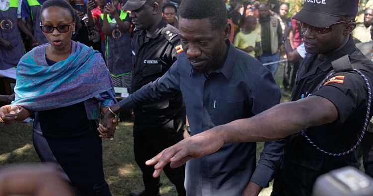 Ugandan police deny arrest of opposition leader Bobi Wine
