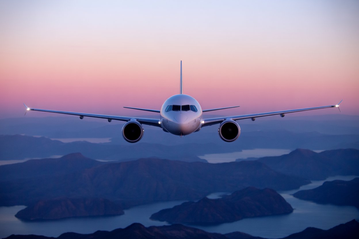 United airlines aircraft taxiing at a busy airport runway.