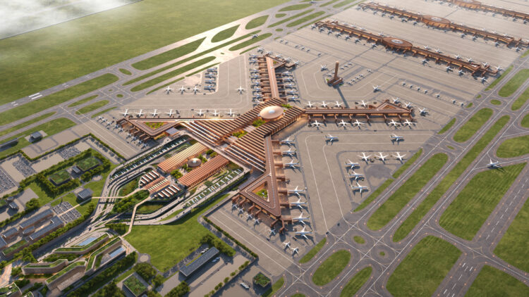 Zaha Hadid Architects Break Ground on Bishoftu International Airport for Ethiopian Airlines in Addis...