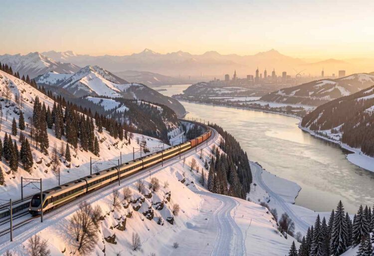 Rail megaprojects travel routes