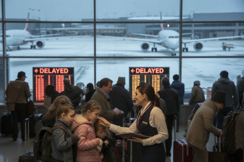 Massive travel turmoil in us and canada