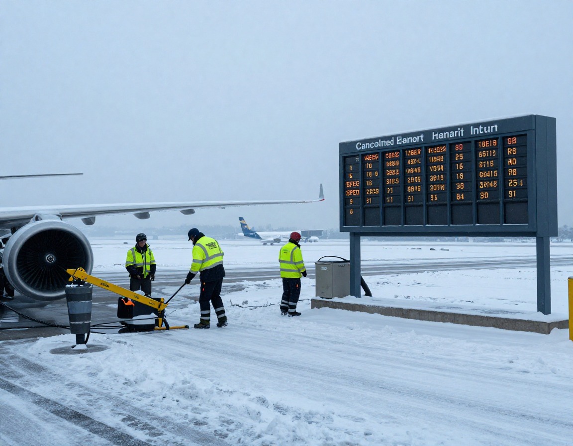 Aer lingus, delta air lines and united airlines are among the major carriers cancelling transatlantic flights between ireland and the united states after storm hernando unleashed heavy snow,