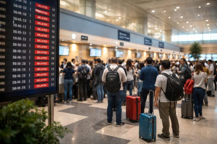 Travel disruptions as aeromexico, american airlines, and united affected by 38 delays and 1 cancellation, impacting flights to cancun, guadalajara, and new york