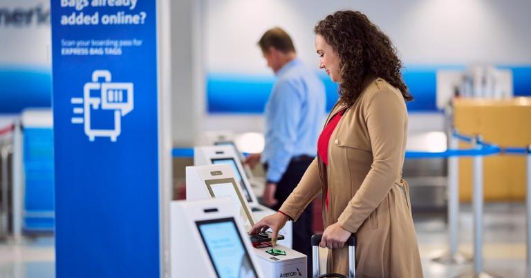 American Airlines expands digital self-service for baggage