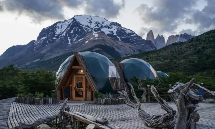 Glamping domes