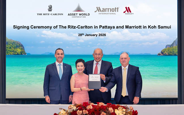 Asset World Corporation, Marriott International ink agreement for Pattaya and Koh Samui projects | T...
