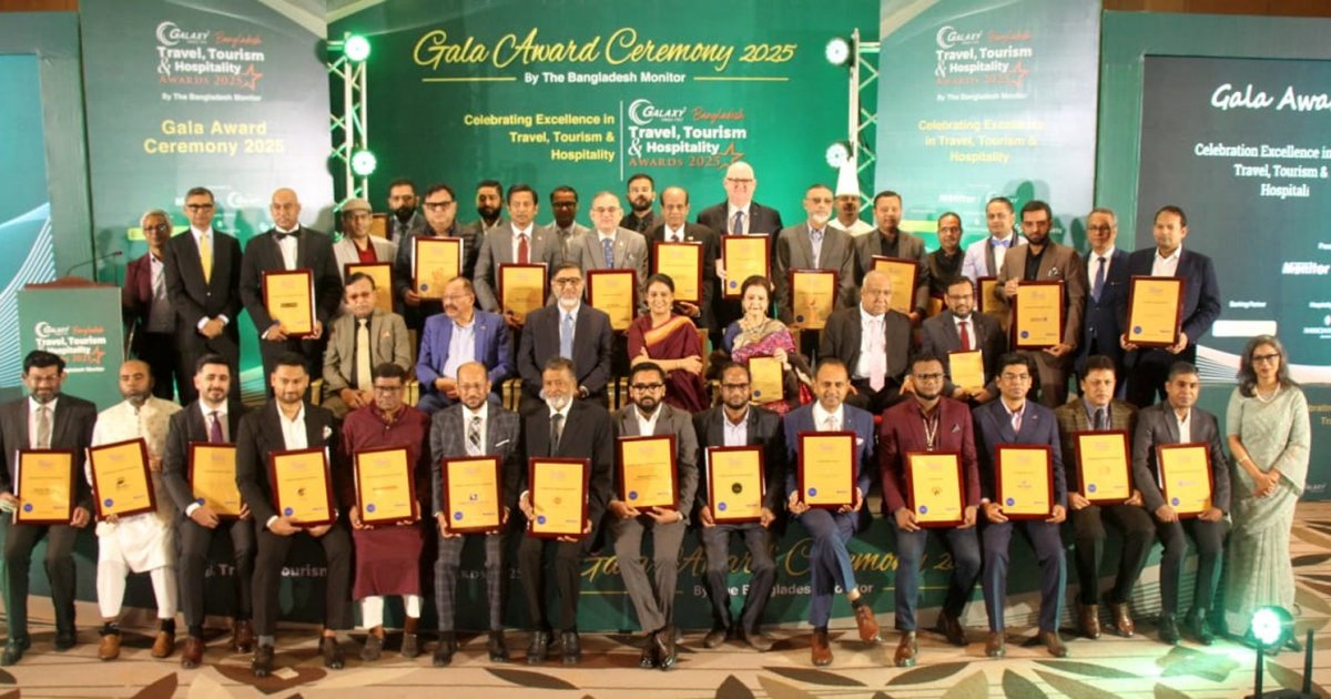 35 entities, individuals lauded at Bangladesh Travel, Tourism and Hospitality Awards 2025