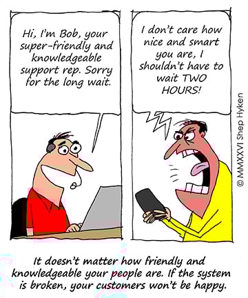 The Customer Service Department Isn’t Broken – The System Is