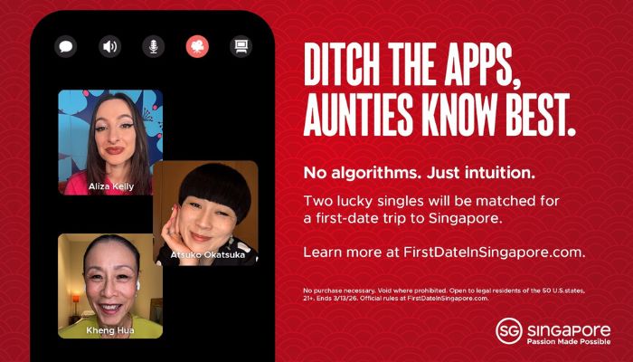 STB plays Cupid with ‘Aunties, Not Algorithms’ matchmaking campaign