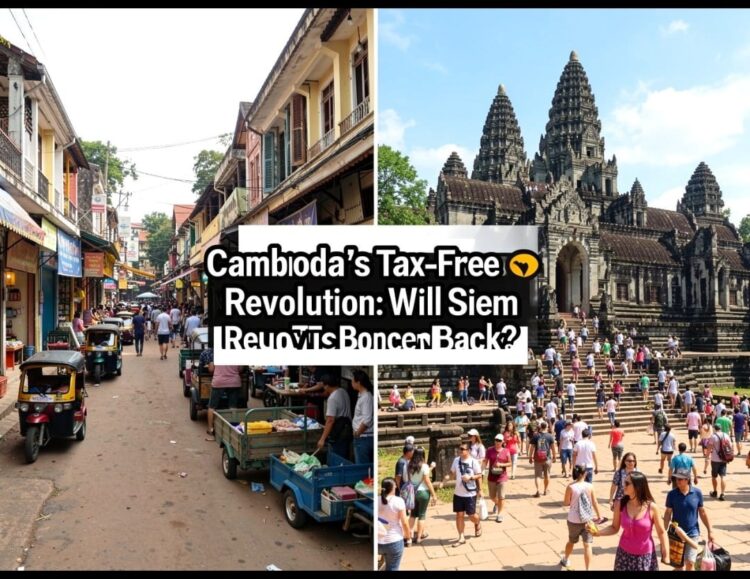 Thailand, Vietnam & China Tourists Fleeing! Cambodia’s Tax-Free Revolution, Could This Fix Siem Reap...