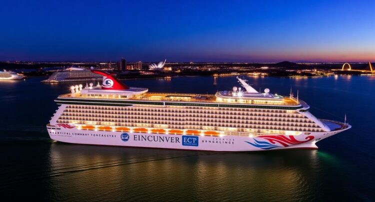 Carnival Encounter Repositions from Brisbane to Singapore, Boosting Cruise Tourism Growth in Austral...