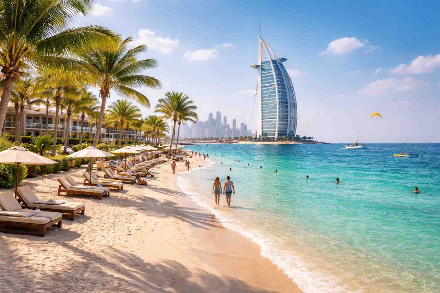 Dubai Beaches Transform with Mega Upgrades, Boosting UAE Tourism to New Heights