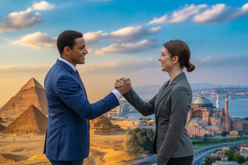 Egypt and turkey set ambitious fifteen billion dollar trade target by 2028