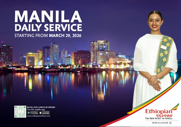 Ethiopian Airlines launches daily flights beginning March 29, 2026