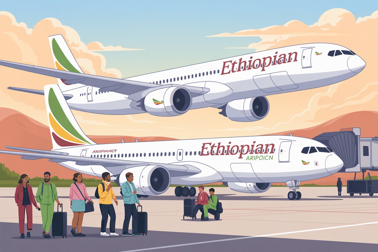 Ethiopian airlines half‑year revenue up 14%
