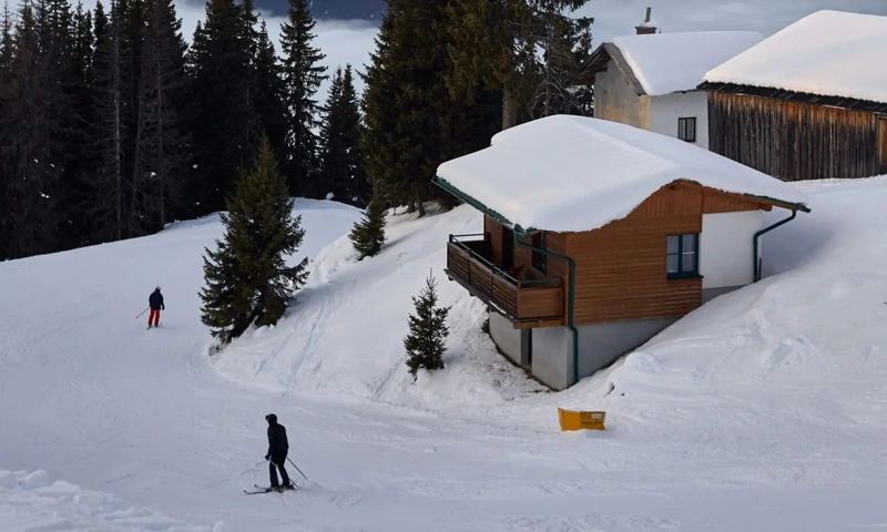 A ski lodge