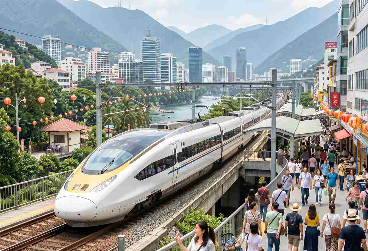 High-speed rail travel and tourism growth