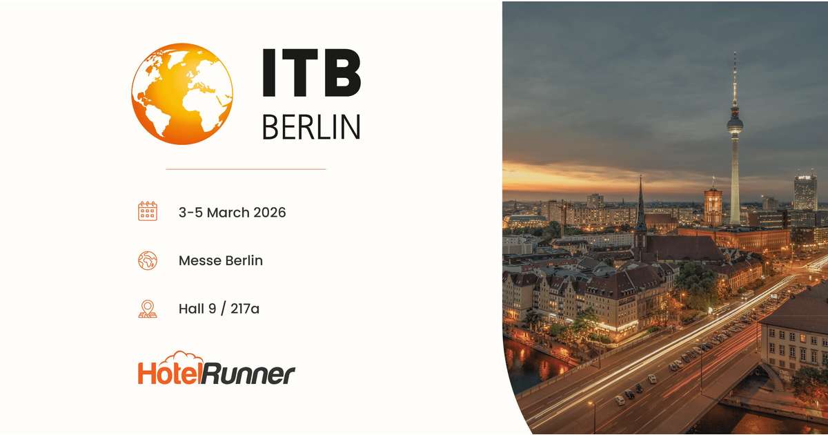 HotelRunner to Highlight AI-Powered Automation and Fintech-Enabled Distribution at ITB Berlin 2026