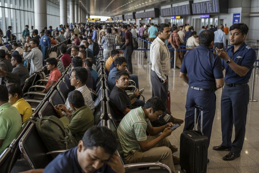 More than 1,300 flights delayed and 10 cancellations reported across india
