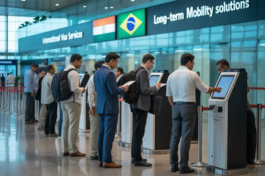 India Joins Brazil In Expanding Travel and Trade Opportunities with The Launch Of Ten-Year Multiple-...