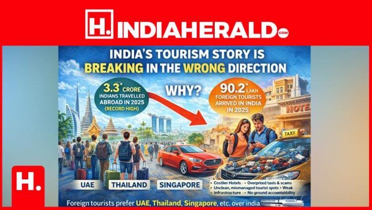 Why India s Tourism is Imploding – While Indians Flee Abroa