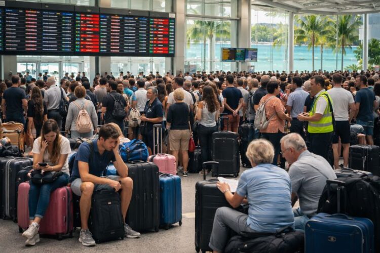 Caribbean travel disruptions as jetblue, american airlines, delta, and air france face 38 delays and 13 cancellations affecting flights to philipsburg, sint maarten, and other destination
