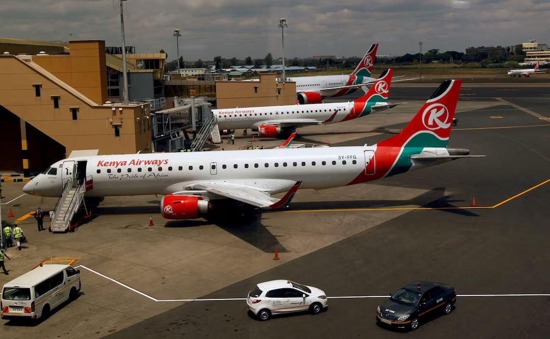 Passengers stranded at Kenya's main airport as strike enters second day