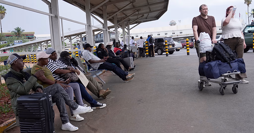 Kenya airport strike leaves thousands of passengers stranded