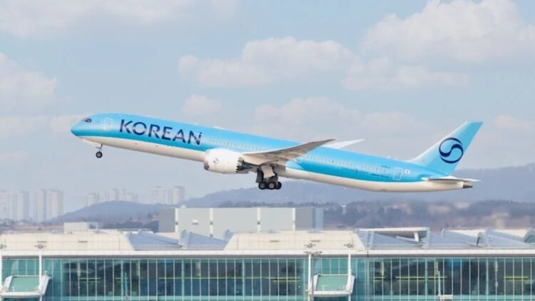 Korean Air Deploys 787-10 on Zurich Route