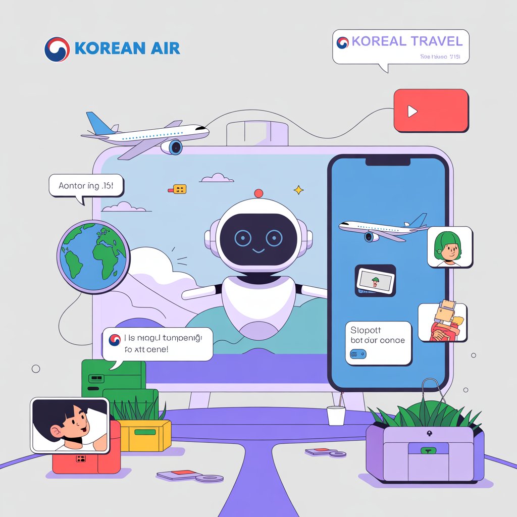 Korean air unveils generative ai chatbot on its website and mobile app